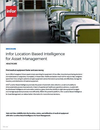 Infor Location Based Intelligence for Asset Management Brochure   English   