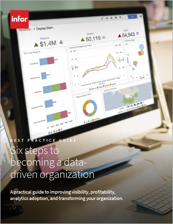 Six steps to becoming a data driven organization
