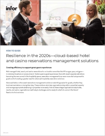 Resilience in the 2020s cloud based hotel and casino reservations management solutions How to Guide English