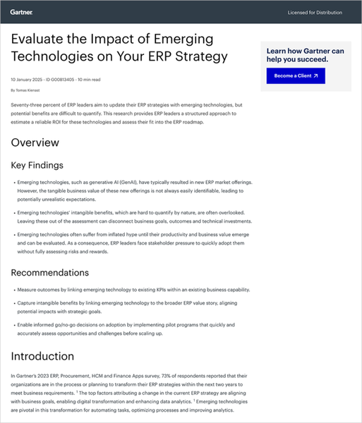 Gartner Reprint Report 