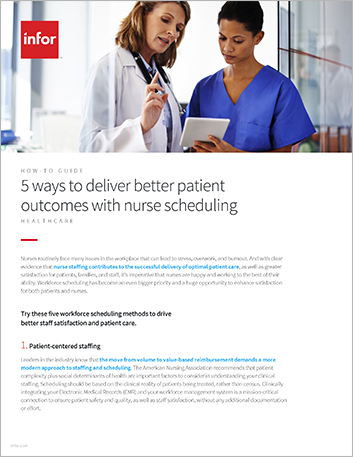 5 ways to deliver better patient outcomes winurse scheduling How to Guide   English