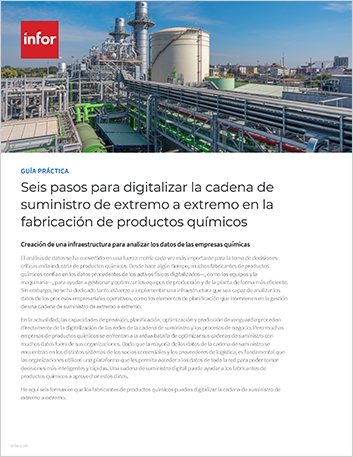 th 6 steps to digitize end to end supply chain in chemical manufacturing How to Guide Spanish Spain 