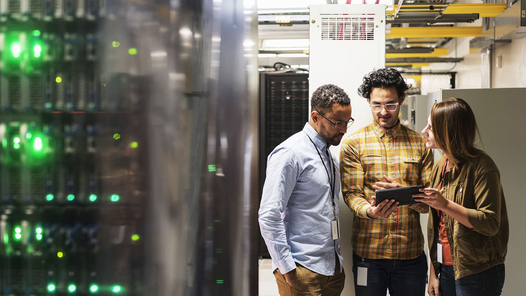 data lake server room