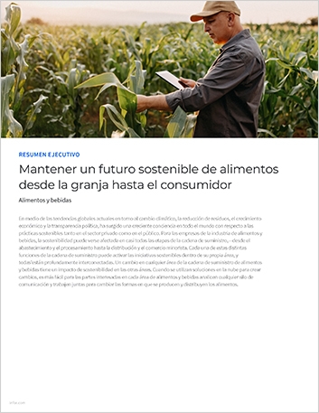 th Maintain a sustainable food future from farm to fork Executive Brief Spanish LATAM 457px