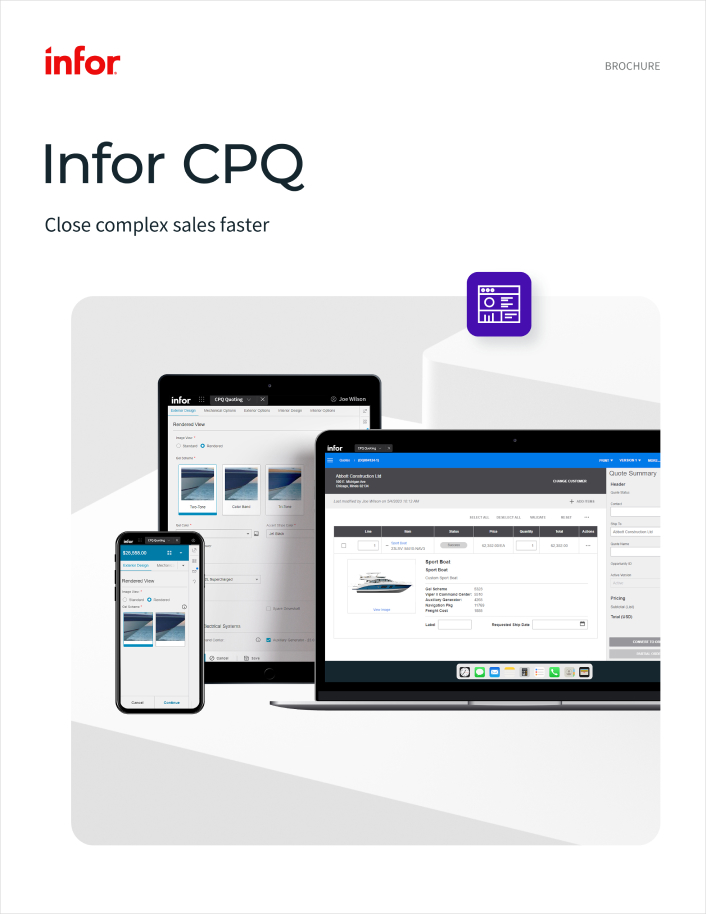 Infor CPQ Brochure English