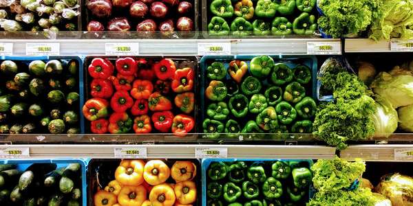 Close Up Of Vegetables For Sale In Market pattern FB
  foodbev     