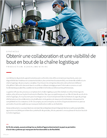 th Achieving end to end supply chain   collaboration and visibility Executive Brief French France.png