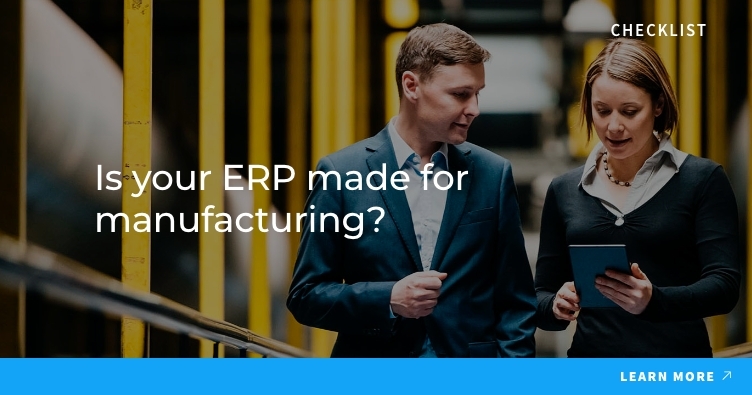 ERP vendor questions | Manufacturers checklist | Infor