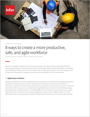 8 ways to create a more productive safe and agile workforce How to Guide   English