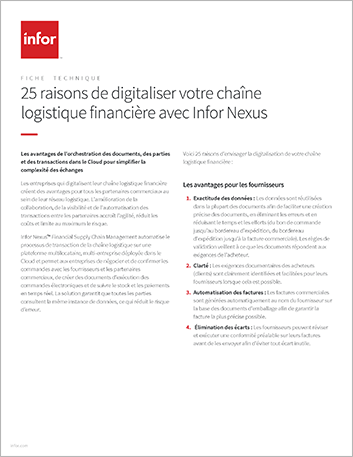 th 25 reasons to digitize your financial   supply chain with Infor Nexus Data Sheet French France.png