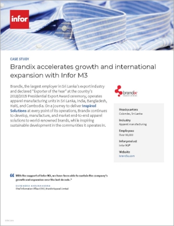 Th Brandix Apparel Ltd Case Study Infor M3 ERP Fashion APAC English 457px