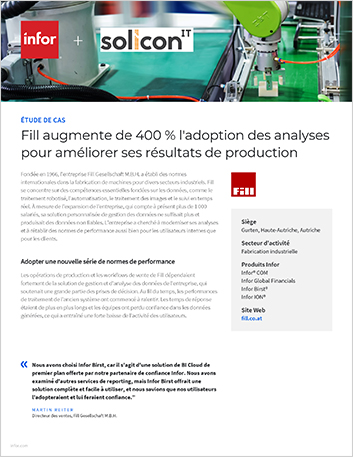 Fill boosts analytics adoption by 400 to   enhance manufacturing outcome Case Study French France 457px