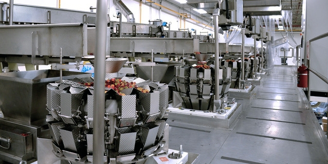 Mount Franklin Foods production line 