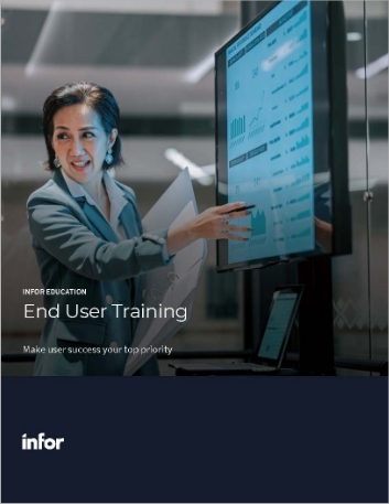Infor Education End User Training Brochure English
