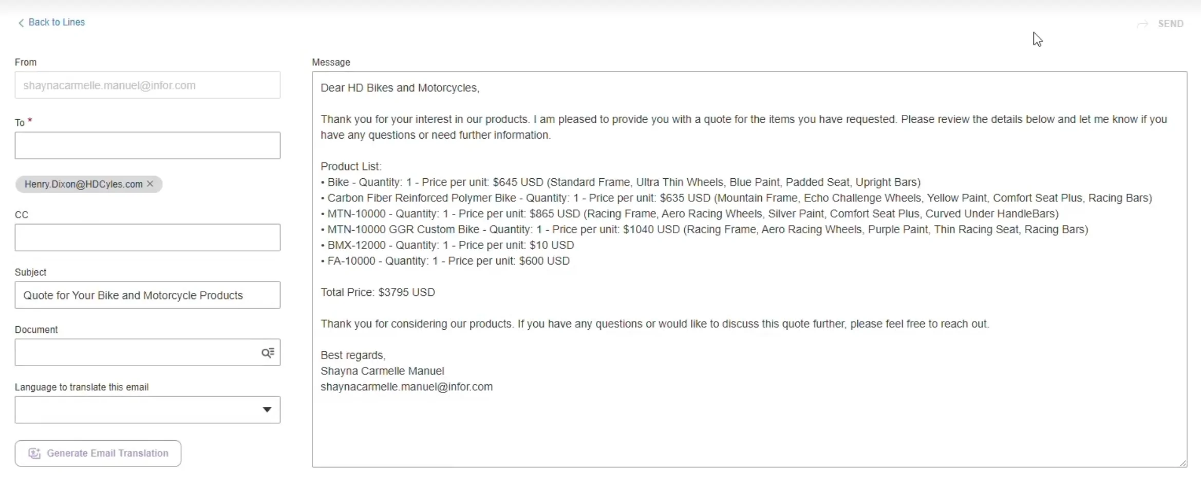 CPQ - Email Quote Summary and translation.webp