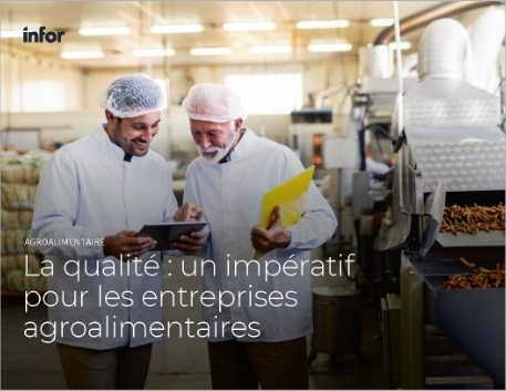 th The quality imperative for food and   beverage manufacturers eBook French
