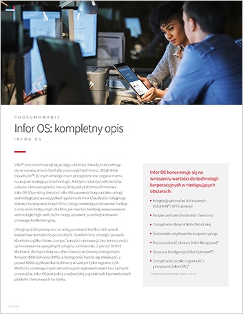 th Infor OS A complete overview Executive Brief 