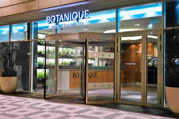 photo of the entrance to a botanique hotel