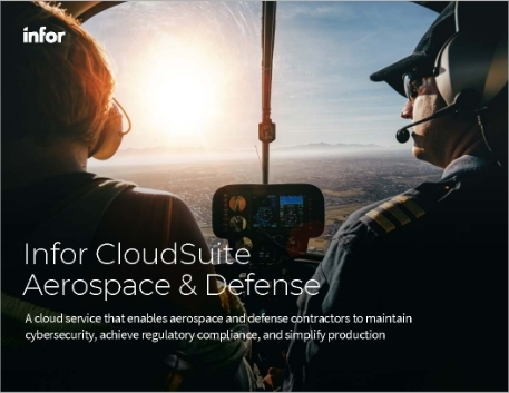 Infor CloudSuite Aerospace and Defense Brochure English