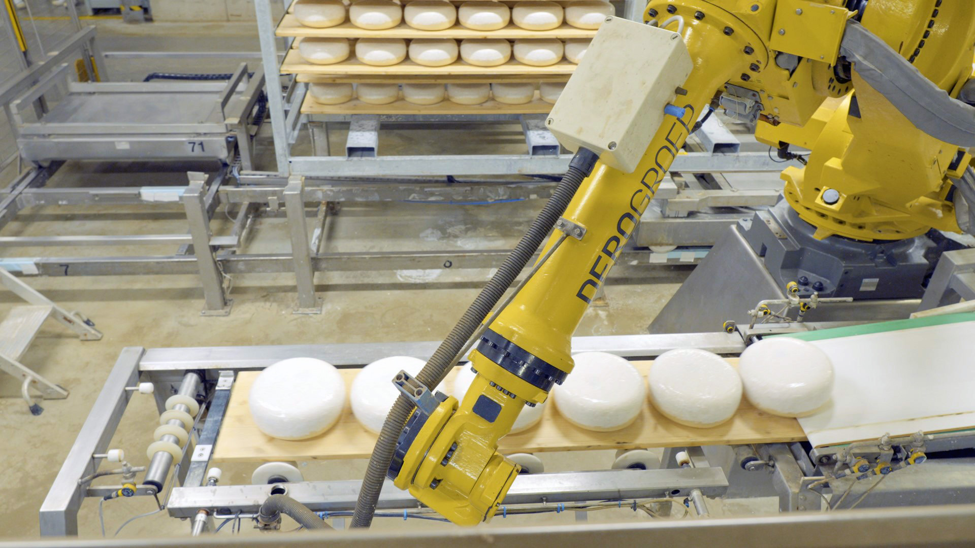 amalthea production line robotic arm