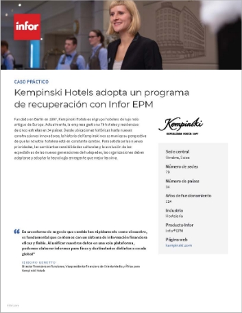Kempinski Hotels Case   Study Infor EPM Hospitality EMEA Spanish Spain 457px