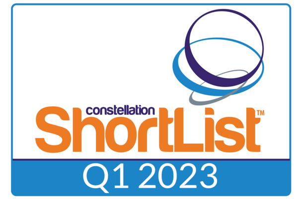 Constellation ShortList badge 2023