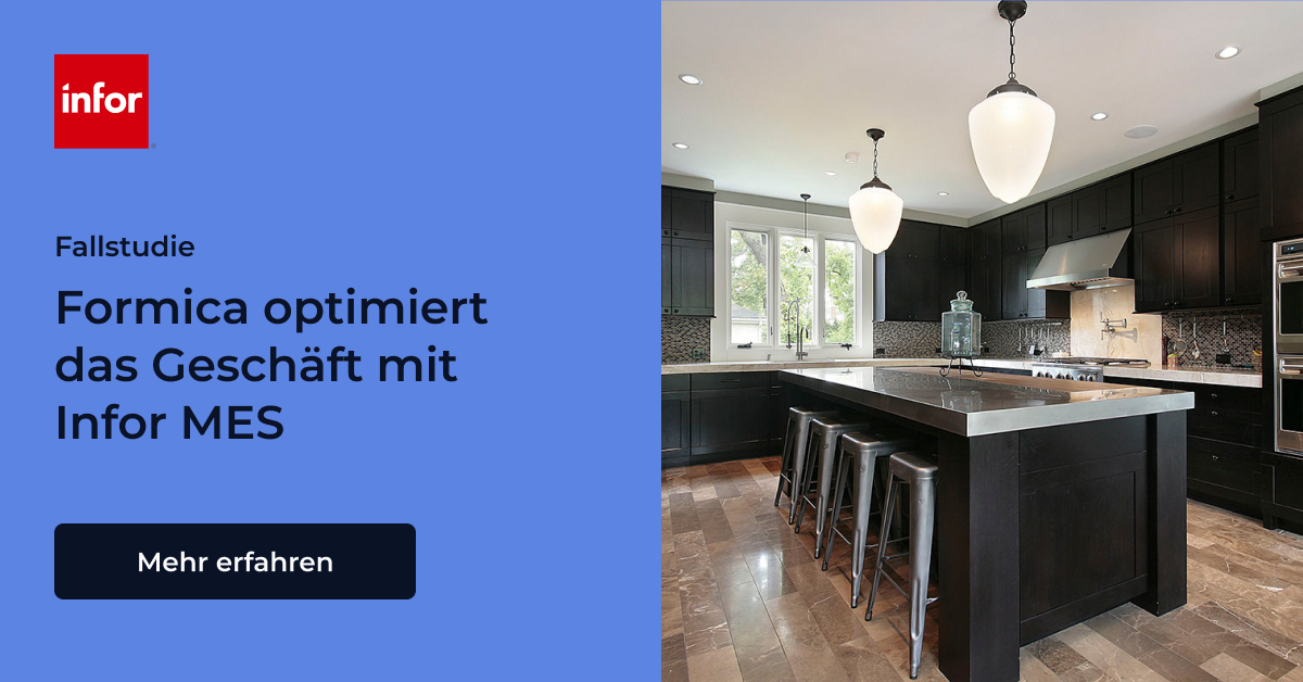 Formica modernisiert mit Infor Fallstudie Infor