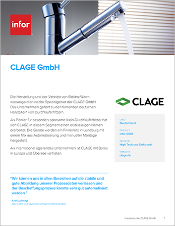 th Clage Case Study Infor COM Electronics EMEA German 457px