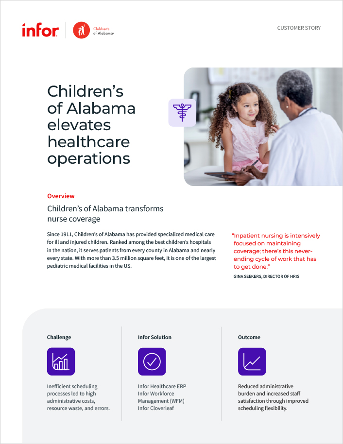 th Childrens of Alabama elevates healthcare operations Customer Story th