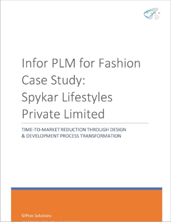 Spykar case study | PLM for Fashion | Infor