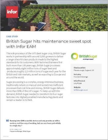 British Sugar Case Study Infor EAM Food and Beverage EMEA English