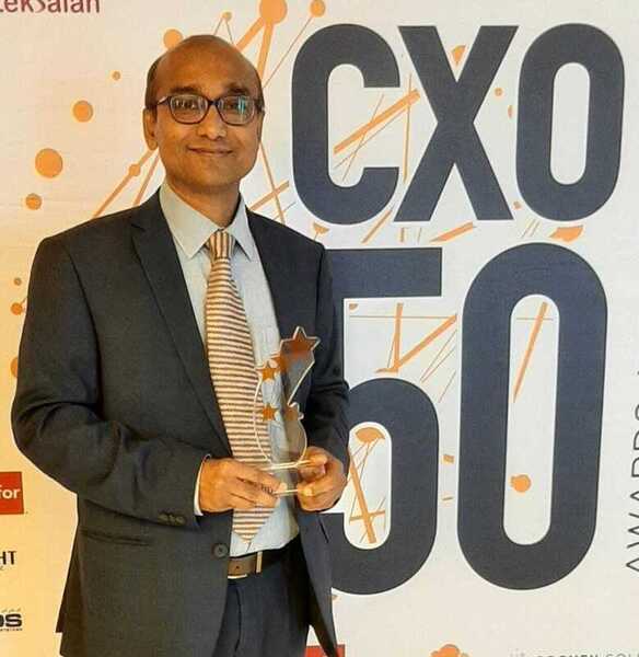 Arnab Debroy, Metito’s digital transformation IT manager CXO50 award