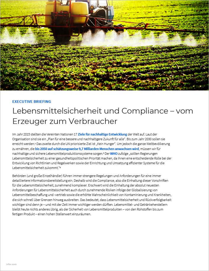 th Ensuring food safety and compliance from farm to table and grape to glass Executive Brief German 457px