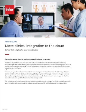 Move clincal integration to the cloud