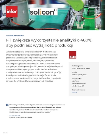 Fill boosts analytics adoption by 400 to   enhance manufacturing outcomes Case Study Polish 457px
