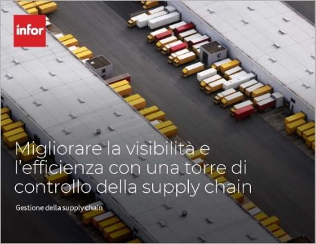 th Drive visibility and   efficiency with a supply chain control tower eBook Italian