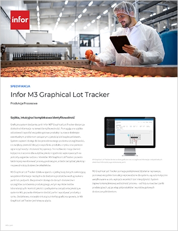th InforM3 Graphical Lot Tracker Data Sheet 