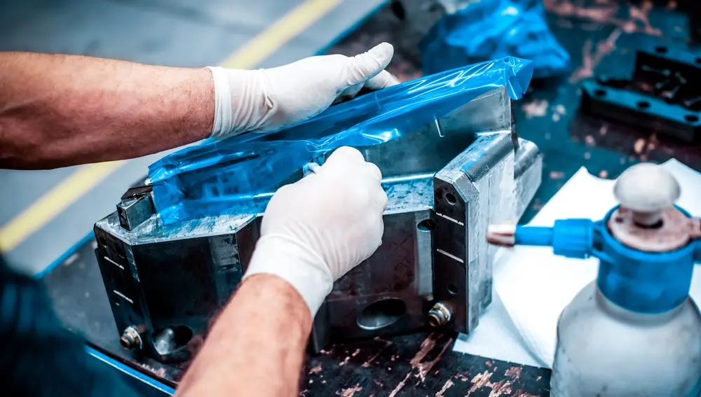 Surgical tools in sealed plastic pouches