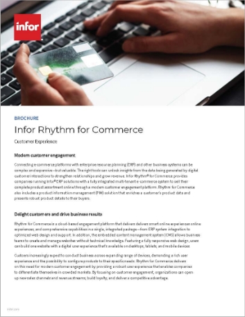 Infor Rhythm for Commerce Brochure
  English