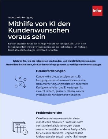 th Using AI to stay ahead of customer demands Infographic German 457px