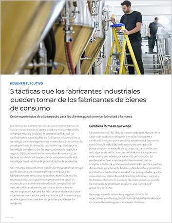 5 tactics industrial manufacturers can   borrow from the makers of consumer goods Executive Brief Spanish LATAM 457px