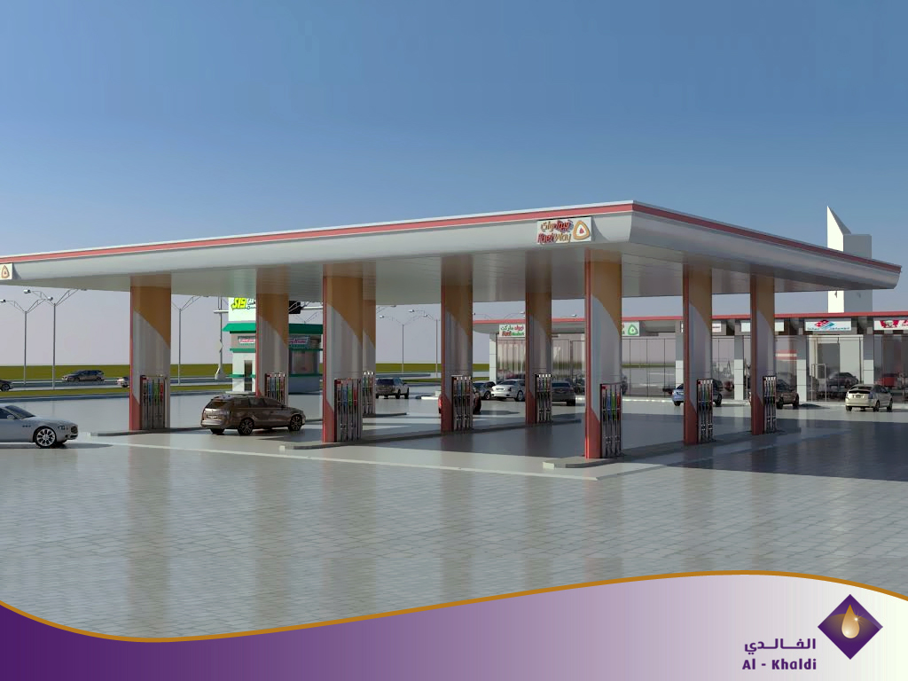 Al Khaldi fuel station gas petrol Saudi