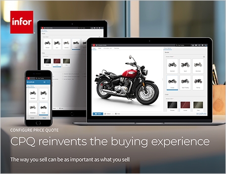 Infor CPQ reinvents the buying experience eBook English