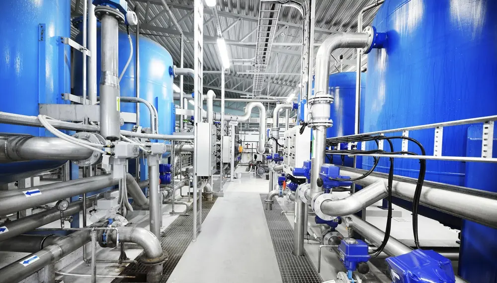 industrial water treatment plant factory