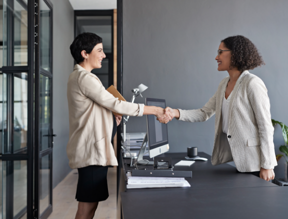 woman in the office