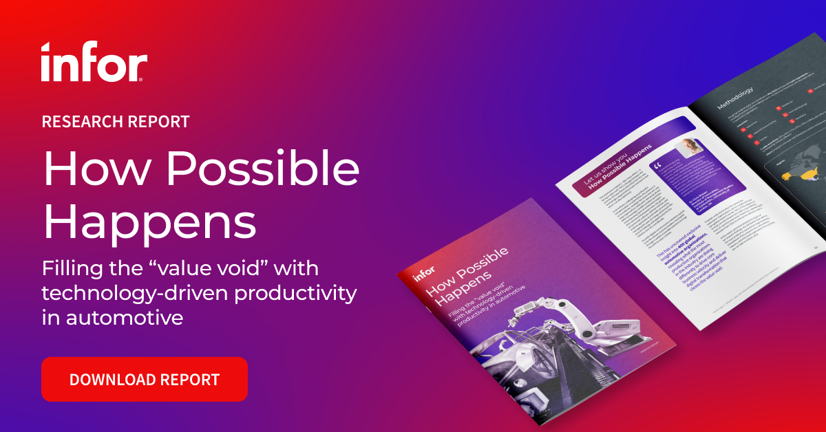 Productivity Research | ERP | Infor | Automotive